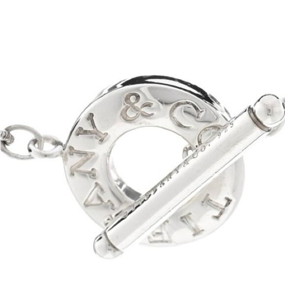 Tiffany & Co. Onyx Bead Toggle Necklace in Sterling Silver - Picture 4 of 6